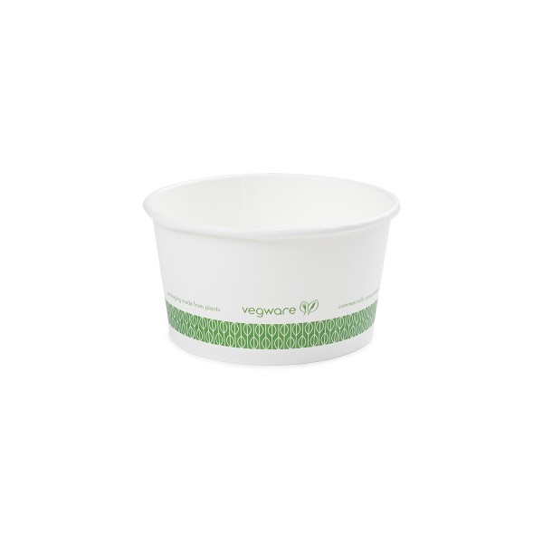 SC-12G Vegware™ Compostable 12-ounce Paper Food Containers, 115-Series